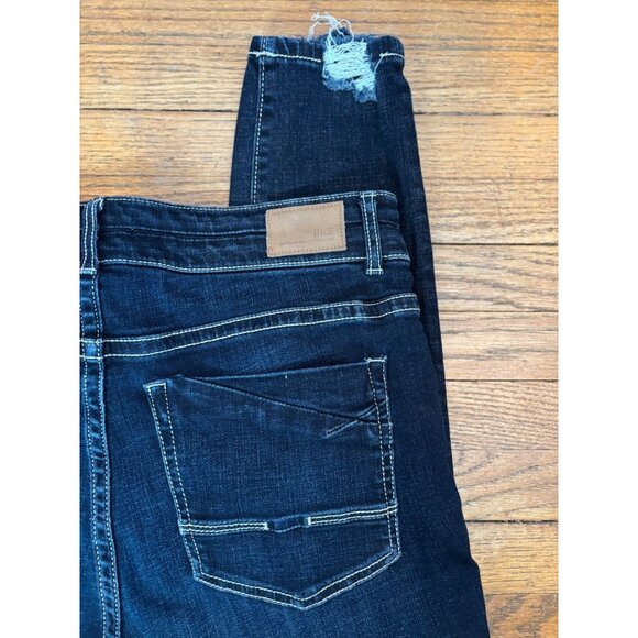 BKE Parker Universal Fit High Rise Ankle Skinny Denim Jeans Size 31x27 - Picture 2 of 11